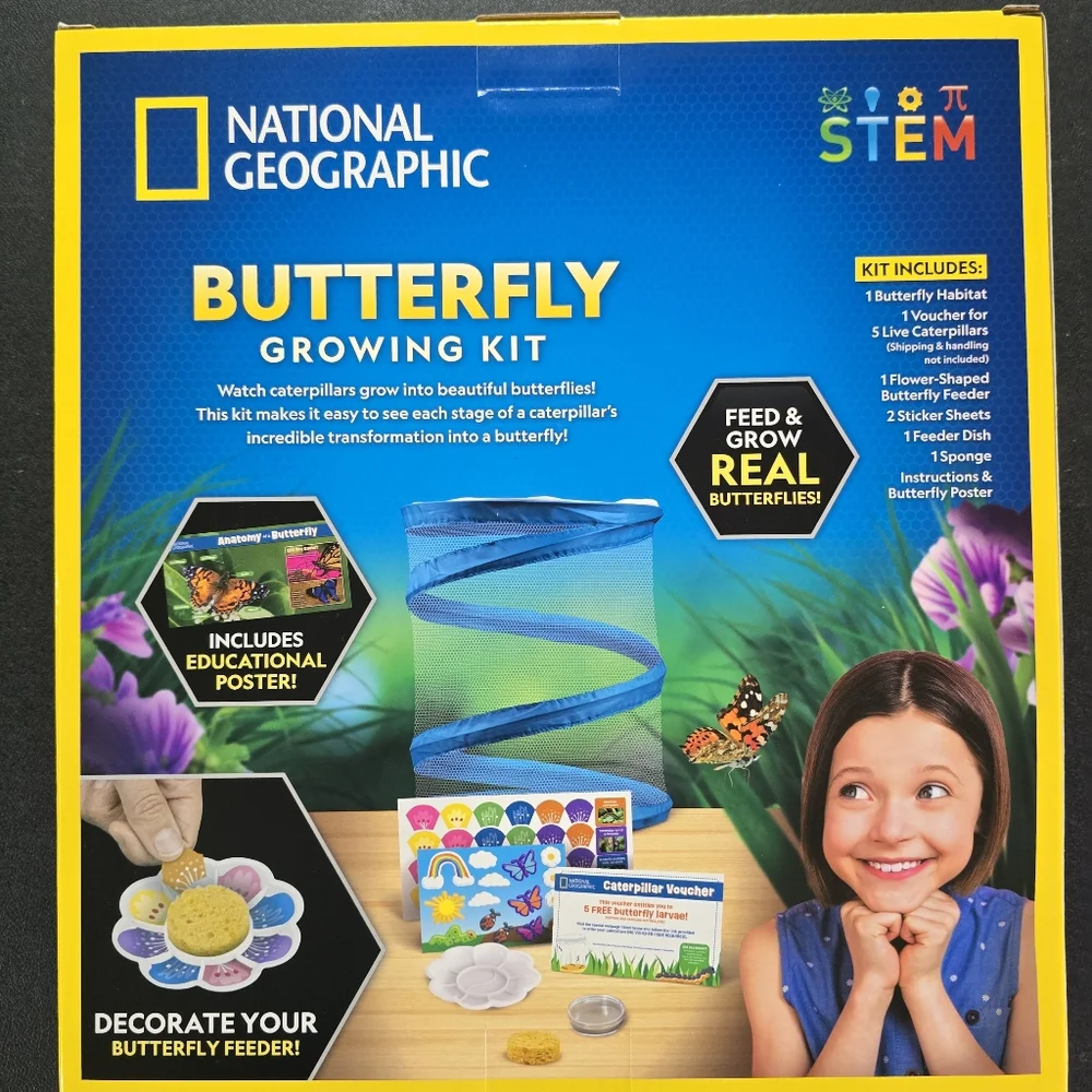 National Geographic transform caterpillars